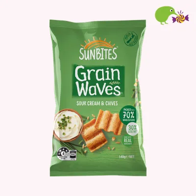 Sunbites Grain Waves Sour Cream & Chives