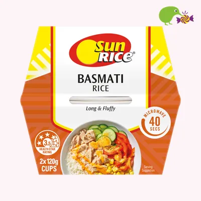 SunRice Basmati Rice Cups