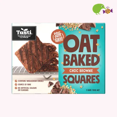 Tasti Choc Brownie Oat Baked Squares