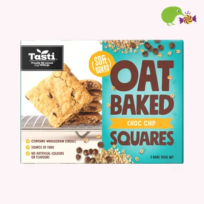 Tasti Choc Chip Oat Baked Squares