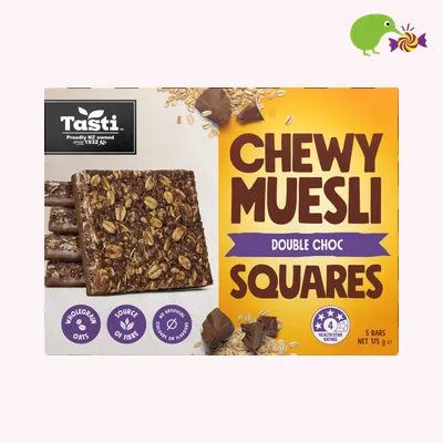 Tasti Double Choc Chewy Muesli Squares