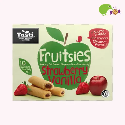 Tasti Fruitsies Strawberry Vanilla Snack Size Bars