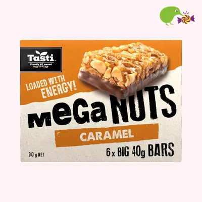 Tasti Meganuts Caramel Bars