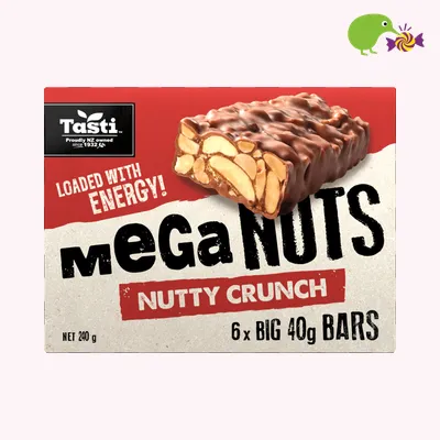 Tasti Meganuts Nutty Crunch Bars