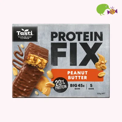 Tasti Protein Fix Peanut Butter Bars