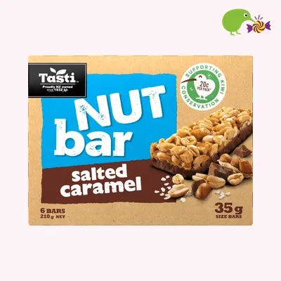 Tasti Salted Caramel Nut Bar