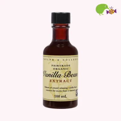 Taylor & College Fairtrade Organic Vanilla Bean Extract