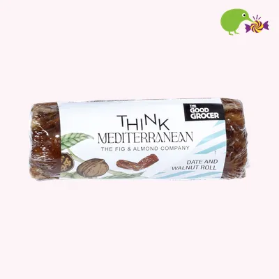 The Good Grocer Think Mediterranean Date & Walnut Roll
