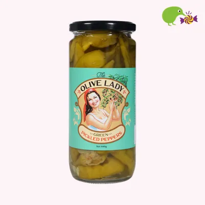The Olive Lady Green Peppers