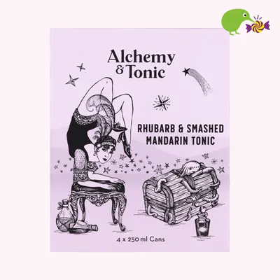 Alchemy & Tonic Rhubarb & Smashed Mandarin Tonic
