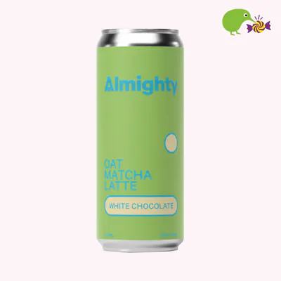 Almighty White Chocolate Oat Matcha Beverage