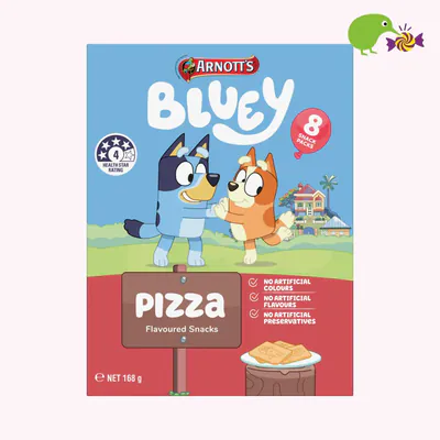 Arnott's Bluey Pizza Flavoured Snacks