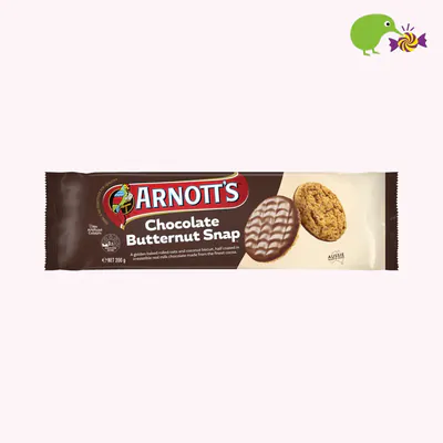 Arnott's Chocolate Butternut Snap Biscuits
