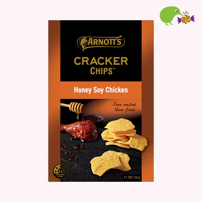 Arnott's Cracker Chips Honey Soy Chicken Cracker Chips