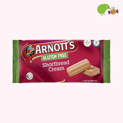 Arnott's Gluten Free Shortbread Cream Biscuits