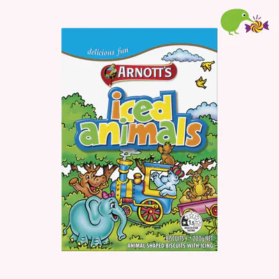 Arnott's Iced Animals Biscuits