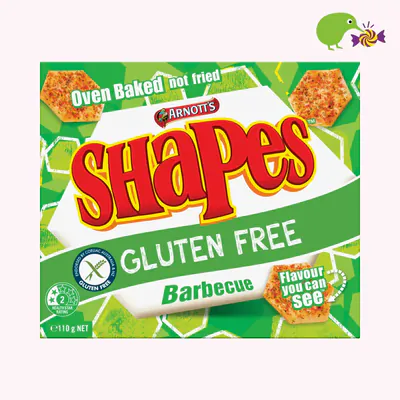 Arnott's Shapes Gluten Free Barbecue Snacks