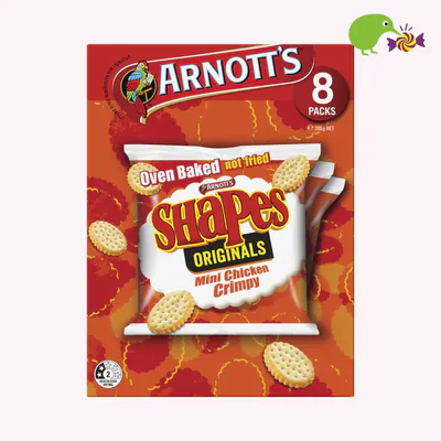 Arnott's Shapes Mini Chicken Crimpy Crackers