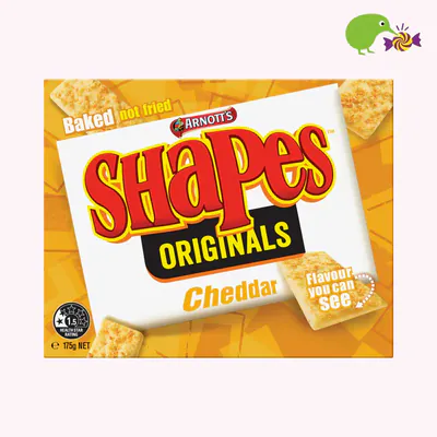 Arnott's Shapes Originals Cheddar Crackers