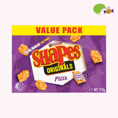 Arnott's Shapes Originals Pizza Crackers