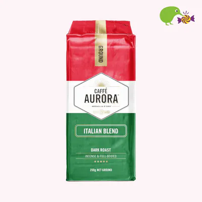 Aurora Italian Style Ground Coffee
