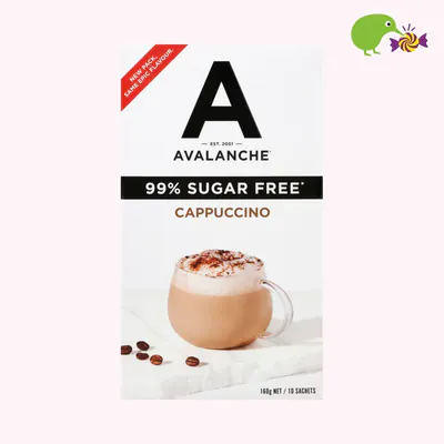 Avalanche 99% Sugar Free Cappuccino Coffee Sticks
