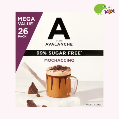 Avalanche 99% Sugar Free Mochaccino Coffee Sachets
