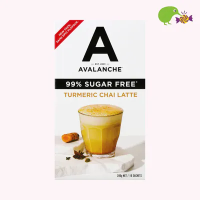 Avalanche 99% Sugar Free Turmeric Chai Latte Coffee Sticks