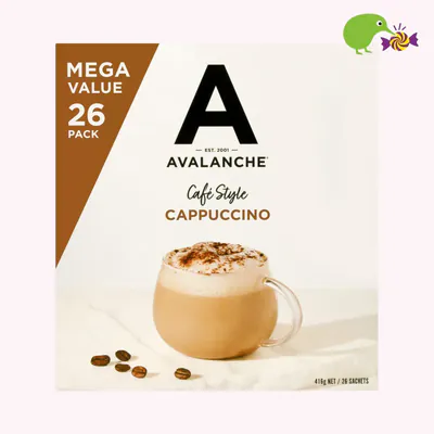 Avalanche Cafe Style Cappuccino Coffee Sachets