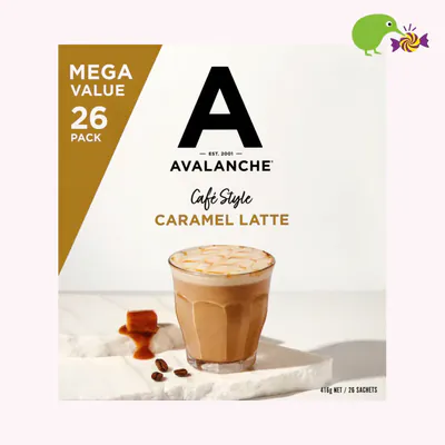 Avalanche Cafe Style Caramel Latte Coffee Sachets
