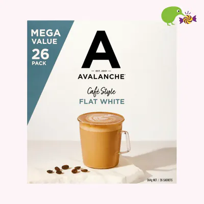 Avalanche Cafe Style Flat White Coffee Sachets