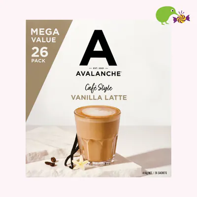 Avalanche Cafe Style Vanilla Latte Coffee Sachets