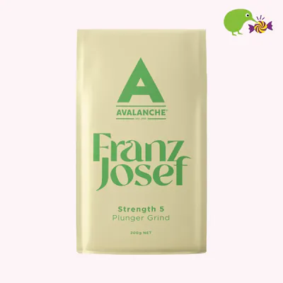 Avalanche Franz Josef Strength 5 Plunger Grind Coffee