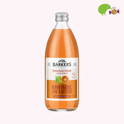 Barker's Blood Orange Lime & Bitters Premium Mixer