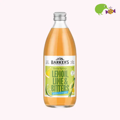 Barker's Lemon, Lime & Bitters Soda Syrup