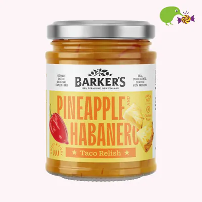 Barker's Pineapple And Habanero Taco Relish