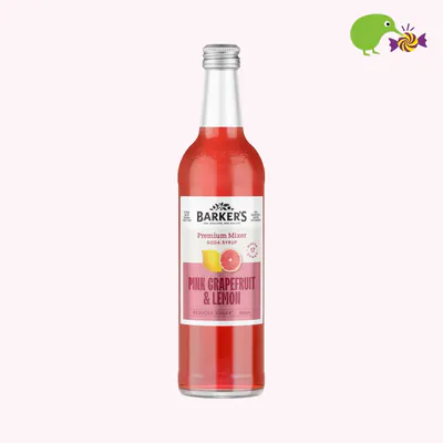 Barker's Pink Grapefruit & Lemon Premium Mixer