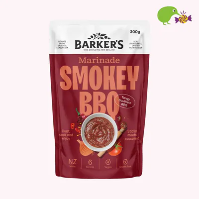 Barker's Smokey BBQ Marinade
