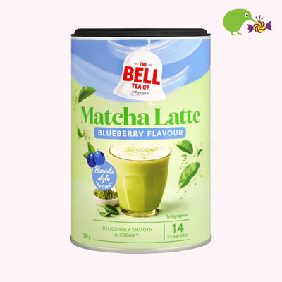 Bell Blueberry Matcha Latte Powder