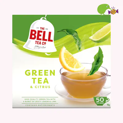 Bell Citrus Green Tea Bags
