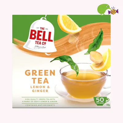 Bell Lemon & Ginger Green Tea Bags