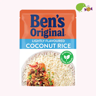 Ben's Original Lightly Flavoured Coconut Rice Microwave Pouch