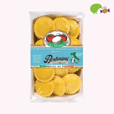 Bertagni Fire Roasted Tomato Mozzarella & Basil Ravioli Pasta