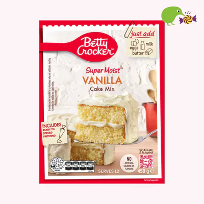 Betty Crocker Super Moist Vanilla Cake Mix