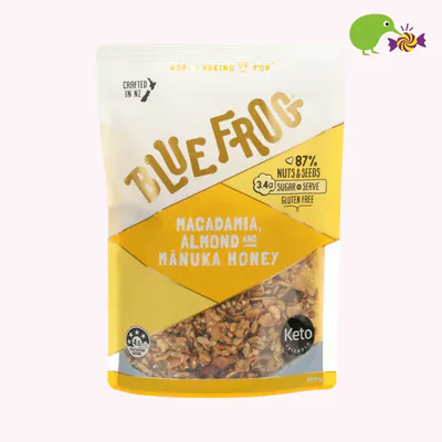 Blue Frog Macadamia Almond And Manuka Grain Free Cereal