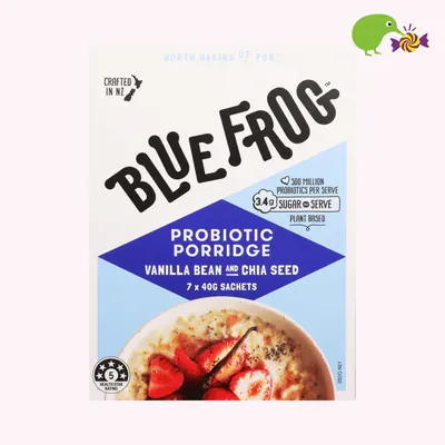 Blue Frog Vanilla Bean & Chia Seed Probiotic Porridge