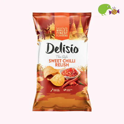 Bluebird Delisio Thai Style Sweet Chilli Relish Potato Chips