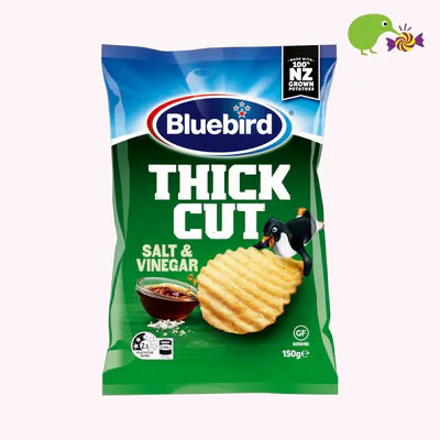 Bluebird Thick Cut Epic Salt & Vinegar Potato Chips