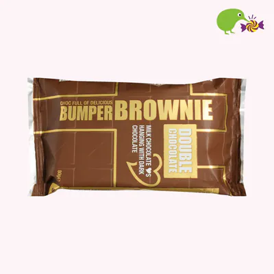 Bumper Double Chocolate Brownie Slice