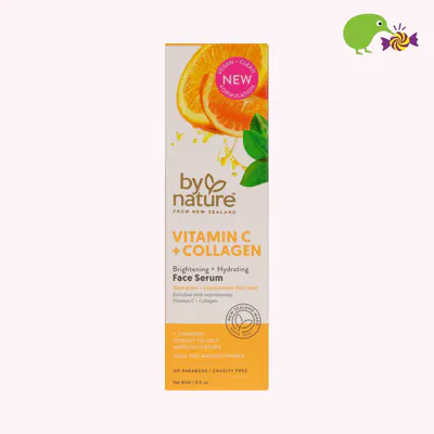 By Nature Vitamin C + Collagen Face Serum